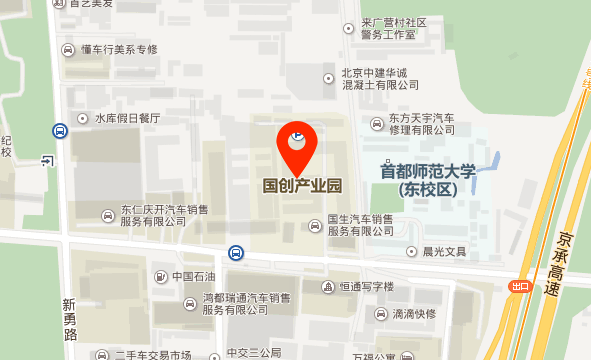 国创产业园地图位置 - 北京市朝阳区来广营西路8号